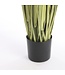 Mica Decorations Gras Kunstplant - H92 x Ø35 cm - Groen