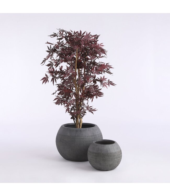 Mica Decorations Esdoorn Kunstplant - H140 x Ø80 cm - rood