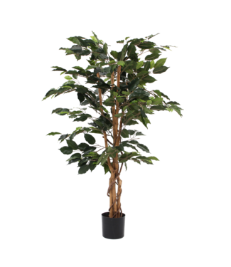 Mica Decorations Ficus Kunstplant - H110 x Ø65 cm - Groen
