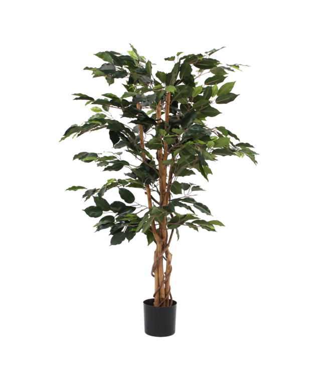 Mica Decorations Ficus Kunstplant - H110 x Ø65 cm - Groen