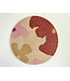 MAISON SUKU Rieten wanddecoratie Bloem ø 70 cm
