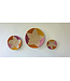 MAISON SUKU Set van 3 Rieten Wandcirkels Bloem – 20, 30 en 40 cm