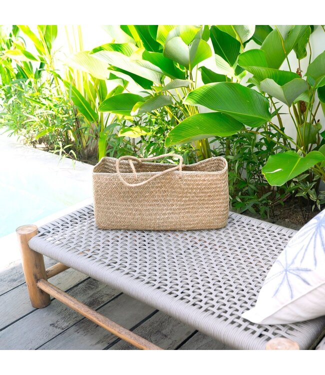 Handwoven tas gemaakt van zeegras salara (2 maten)