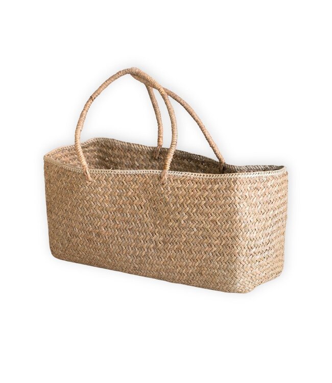 Handwoven tas gemaakt van zeegras salara (2 maten)