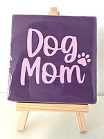 Tegel Quotes dog mom - paars