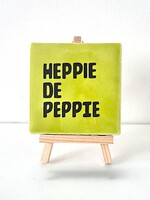Tegel Quotes heppie de peppie - pistache
