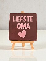 Tegel Quotes liefste oma - bordeaux