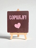 Tegel Quotes topwijf - bordeaux