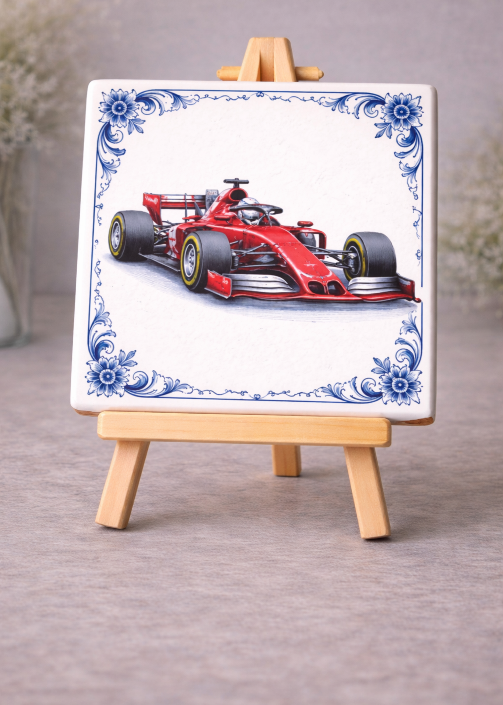 Tegel Quotes Tegel Ferrari F1 – unieke keramische tegel met karakter