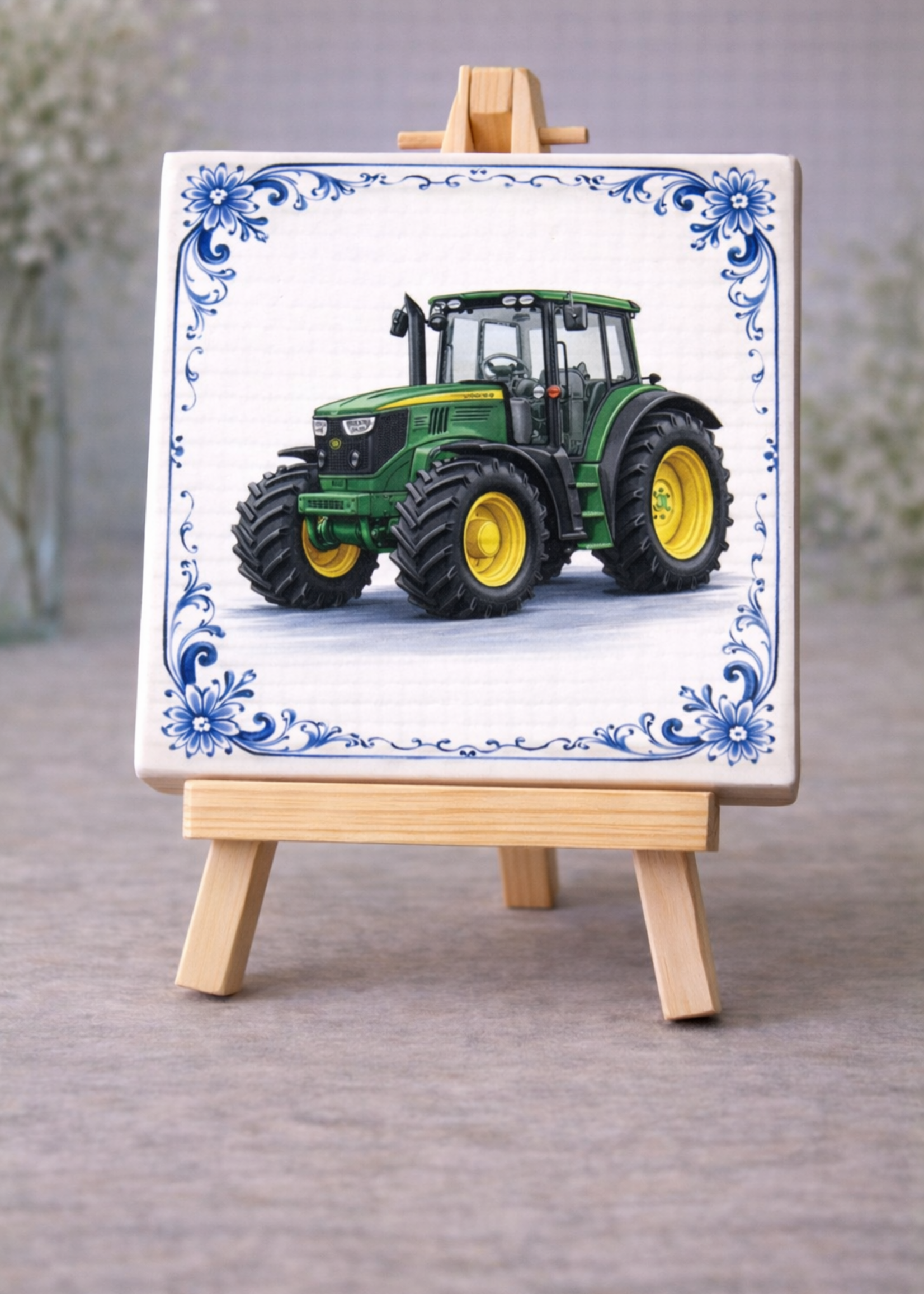 Tegel Quotes Tegel John Deere – unieke keramische tegel met karakter