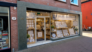 Tegel Quotes opent haar eerste winkel in Hoorn!