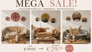 Mega Sale: tot wel 70% korting op onze wanddecoratie