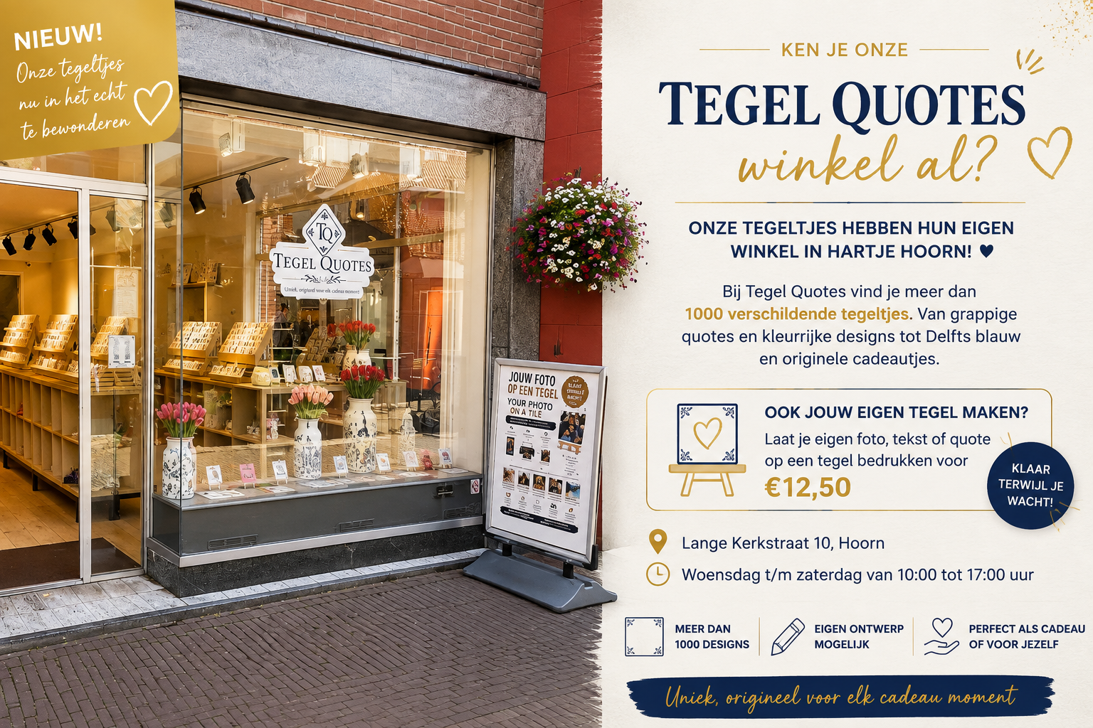 Ken je onze Tegel Quotes winkel in Hoorn al?