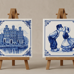 Delfts blauw tegels