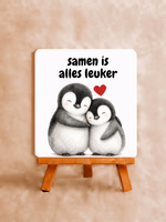 Tegel Quotes Tegel met pinguins – samen is alles leuker
