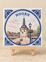 Tegel Quotes Hoorn op een tegel