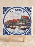 Tegel Quotes Volendam op een tegel