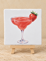 Tegel Quotes Strawberry Daiquiri tegeltje
