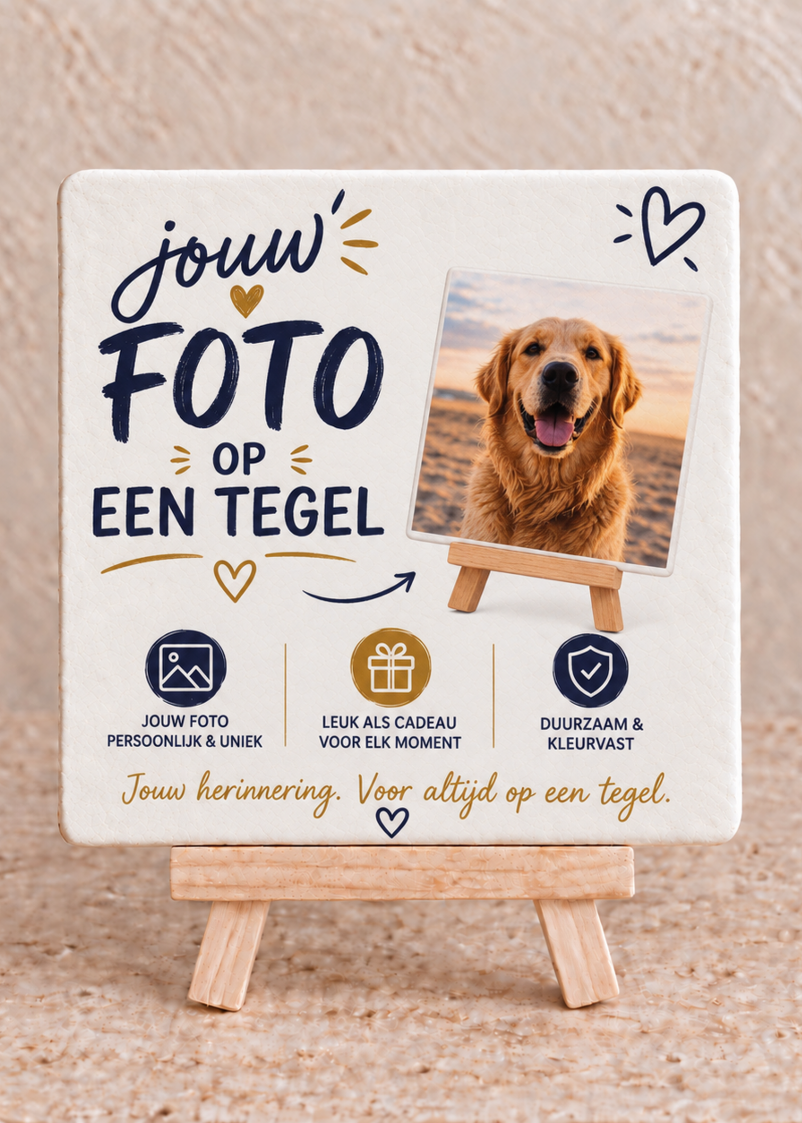Tegel Quotes Eigen foto op tegel laten maken