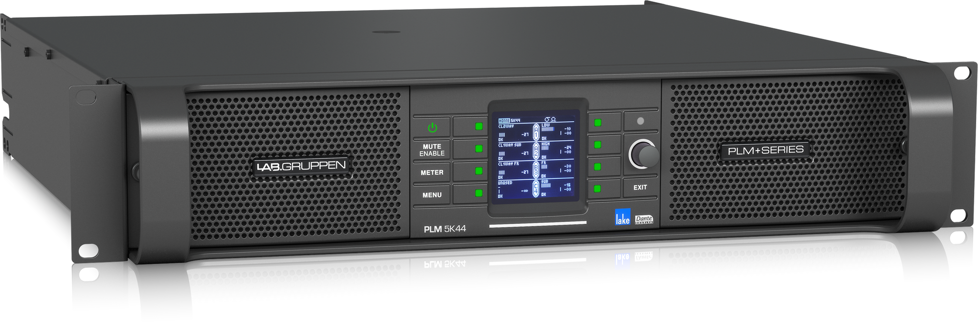 Lab Gruppen PLM 5K44 DSP Amp 4x1250W/4ohm EU+US, foto 4 van 5