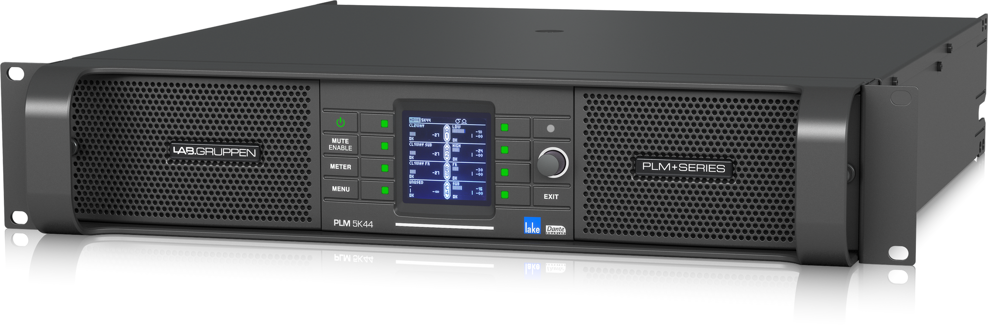 Lab Gruppen PLM 5K44 DSP Amp 4x1250W/4ohm EU+US, foto 5 van 5