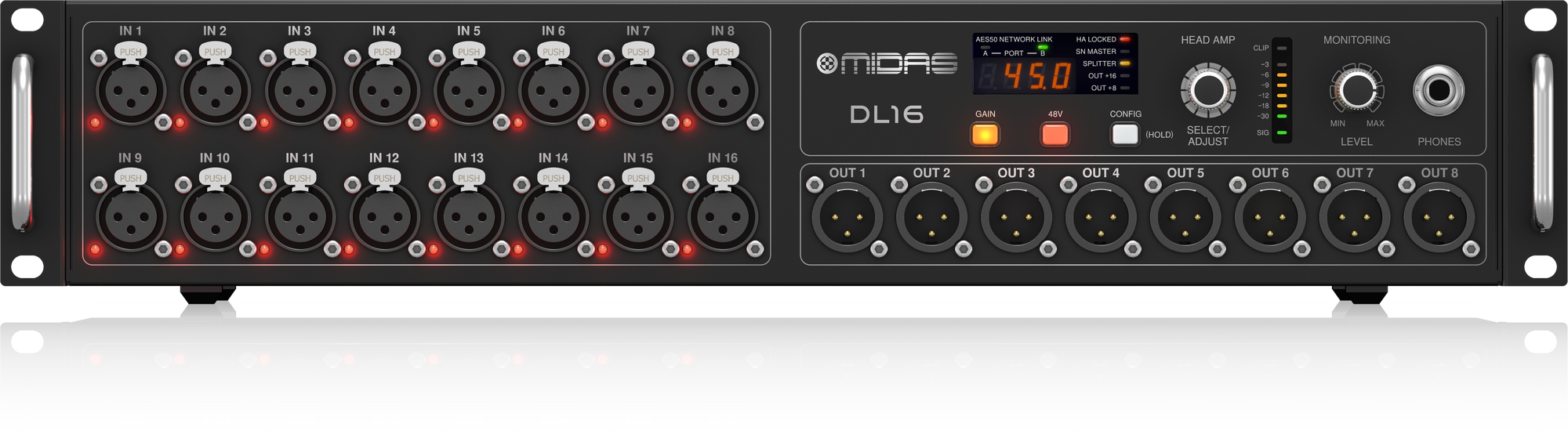 Midas DL16 - Stageblock