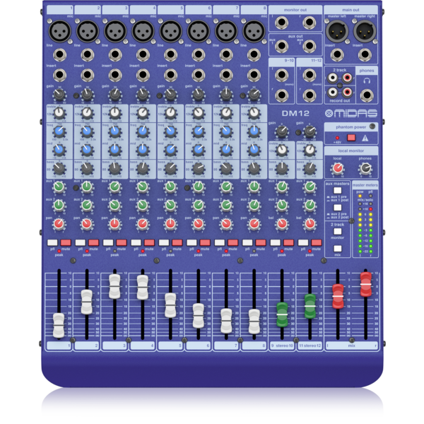 Midas DM12 Console de mixage analogique Midas