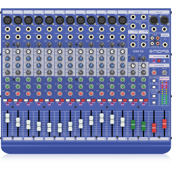 Midas DM16 Midas Analoog mengpaneel