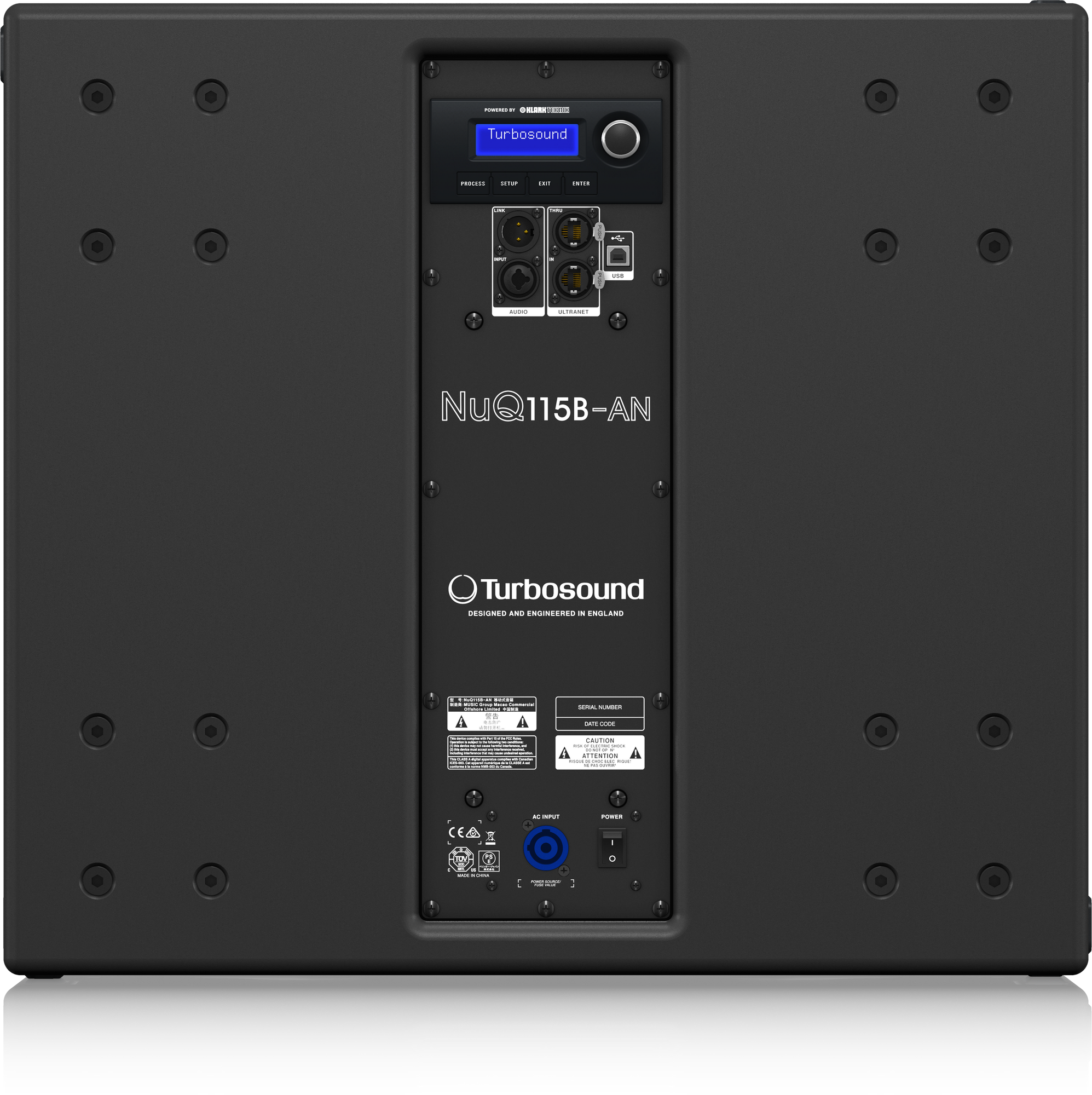 Turbosound NUQ115B-AN - Actieve Subwoofer, foto 2 van 4