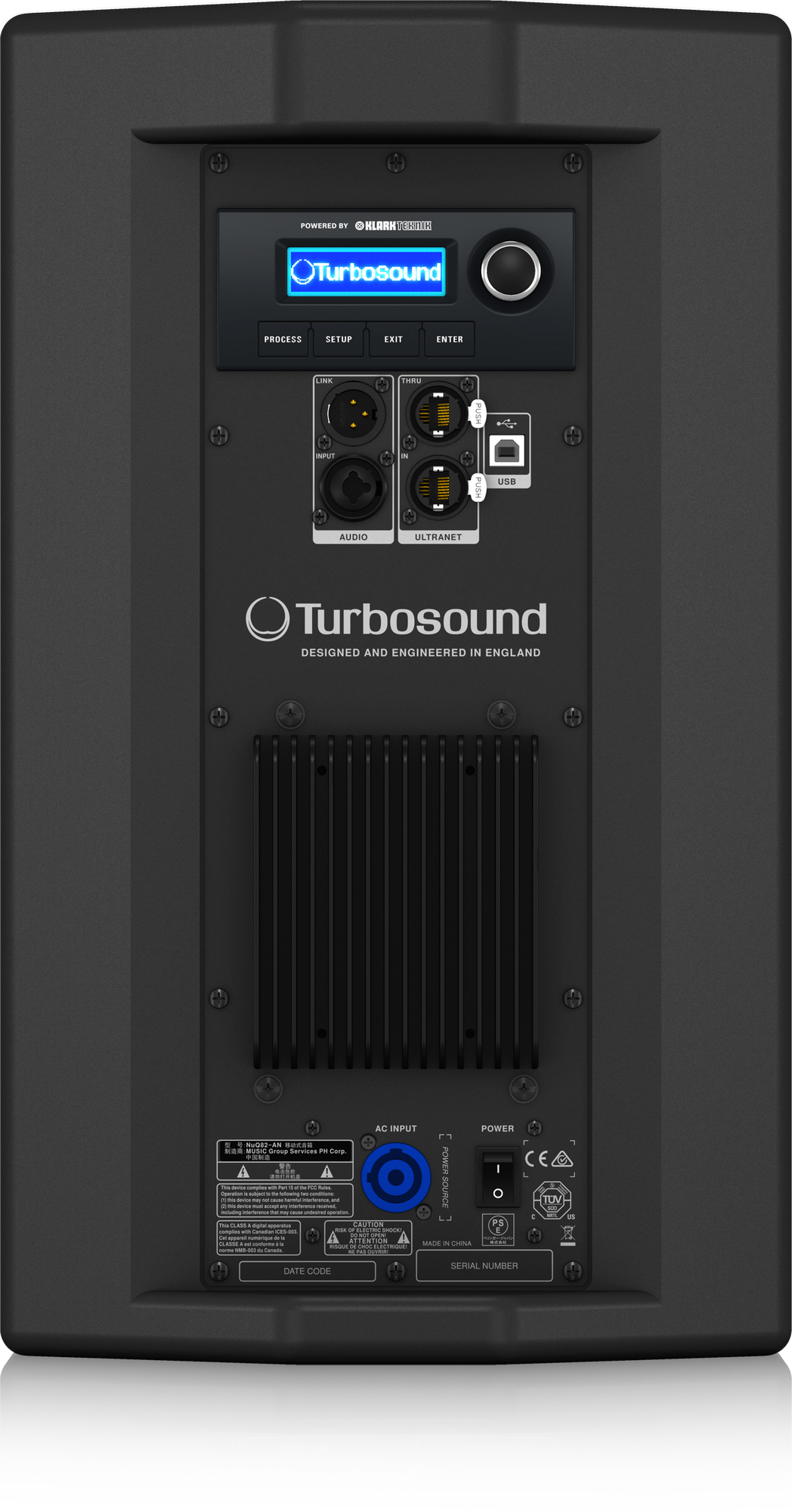 Turbosound NUQ82-AN Powered Luidspreker, foto 2 van 4