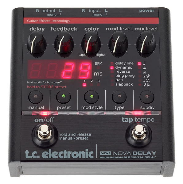 TC-Electronic - ND-1 NOVA DELAY - The Audio Specialists