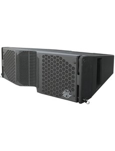 Clair Brothers 3-way active install array:2x8"LF,3.5"MF,1.75"HF|120Ã‚Â°Hx10Ã‚Â°V