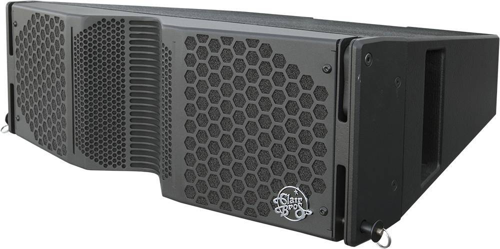 Clair Brothers 3-way active mobile array: 2x8"LF,3.5"MF, 1.75"HF|90Ã‚Â°Hx10Ã‚Â°V