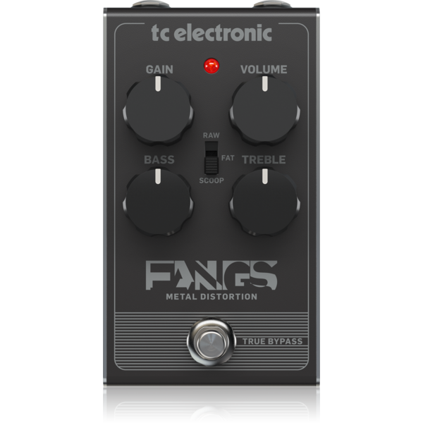 TC-Electronic FANGS METAL DISTORTION - Stompbox