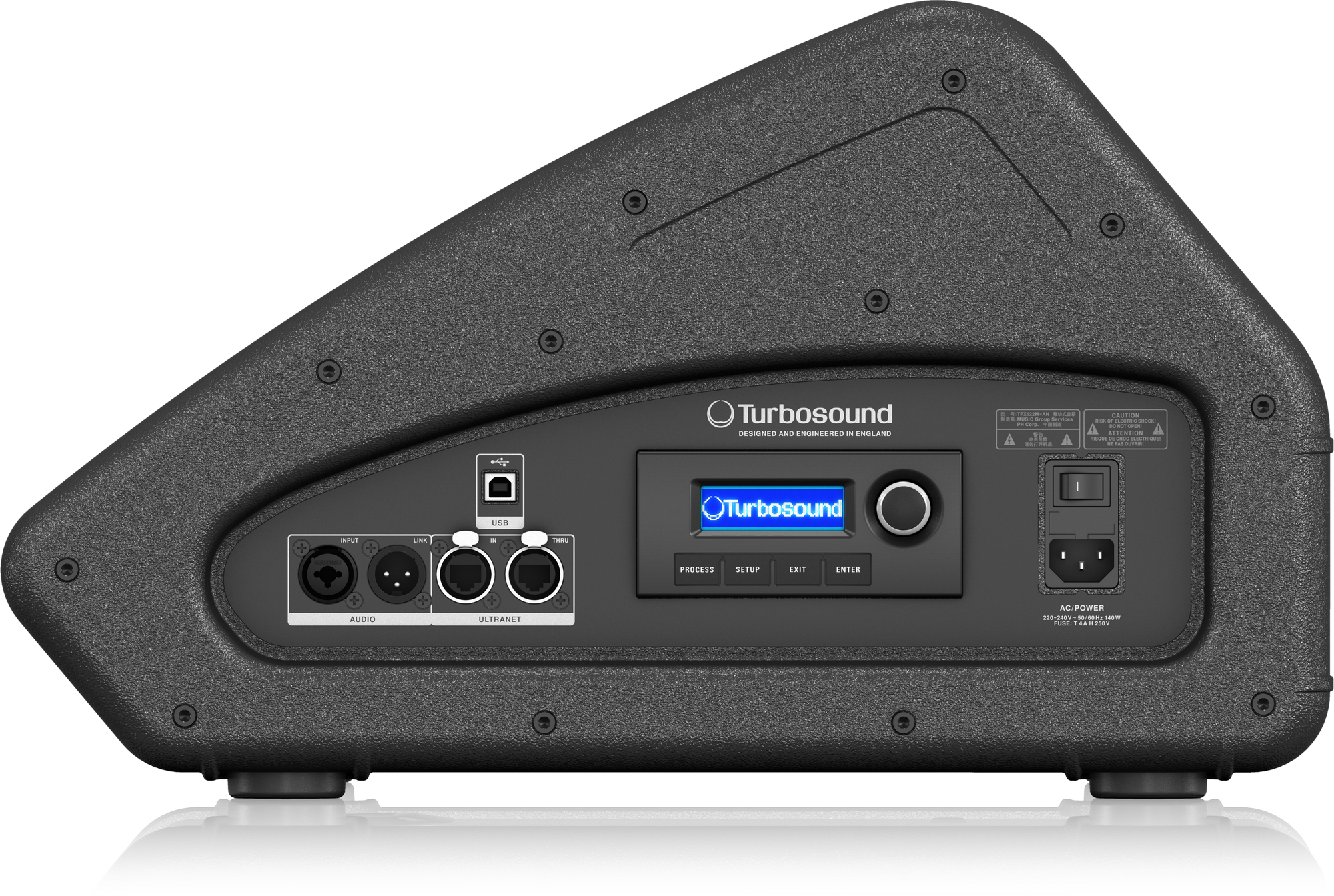 Turbosound TFX122M-AN Powered vloer monitor, foto 5 van 6