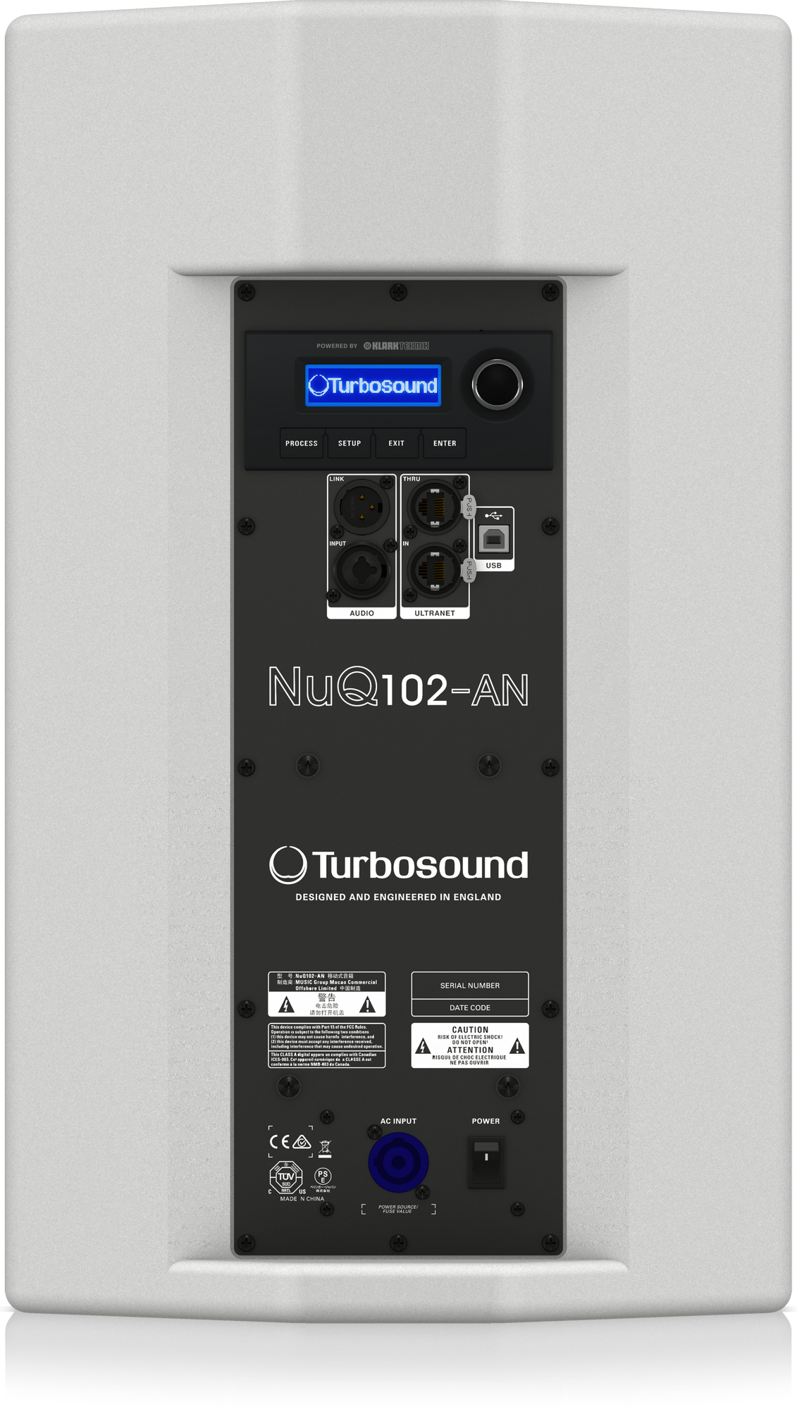 Turbosound NUQ102-AN-WH, foto 2 van 4
