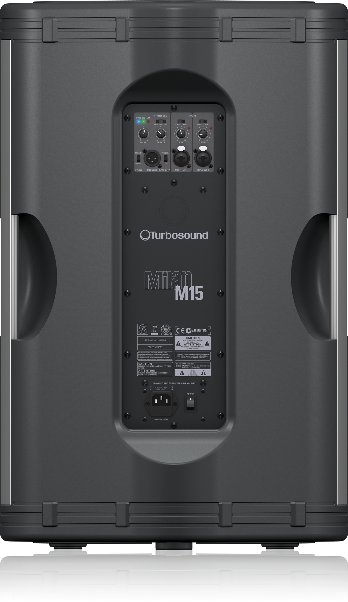 Turbosound Milan M15 - Powered Luidspreker, foto 2 van 6
