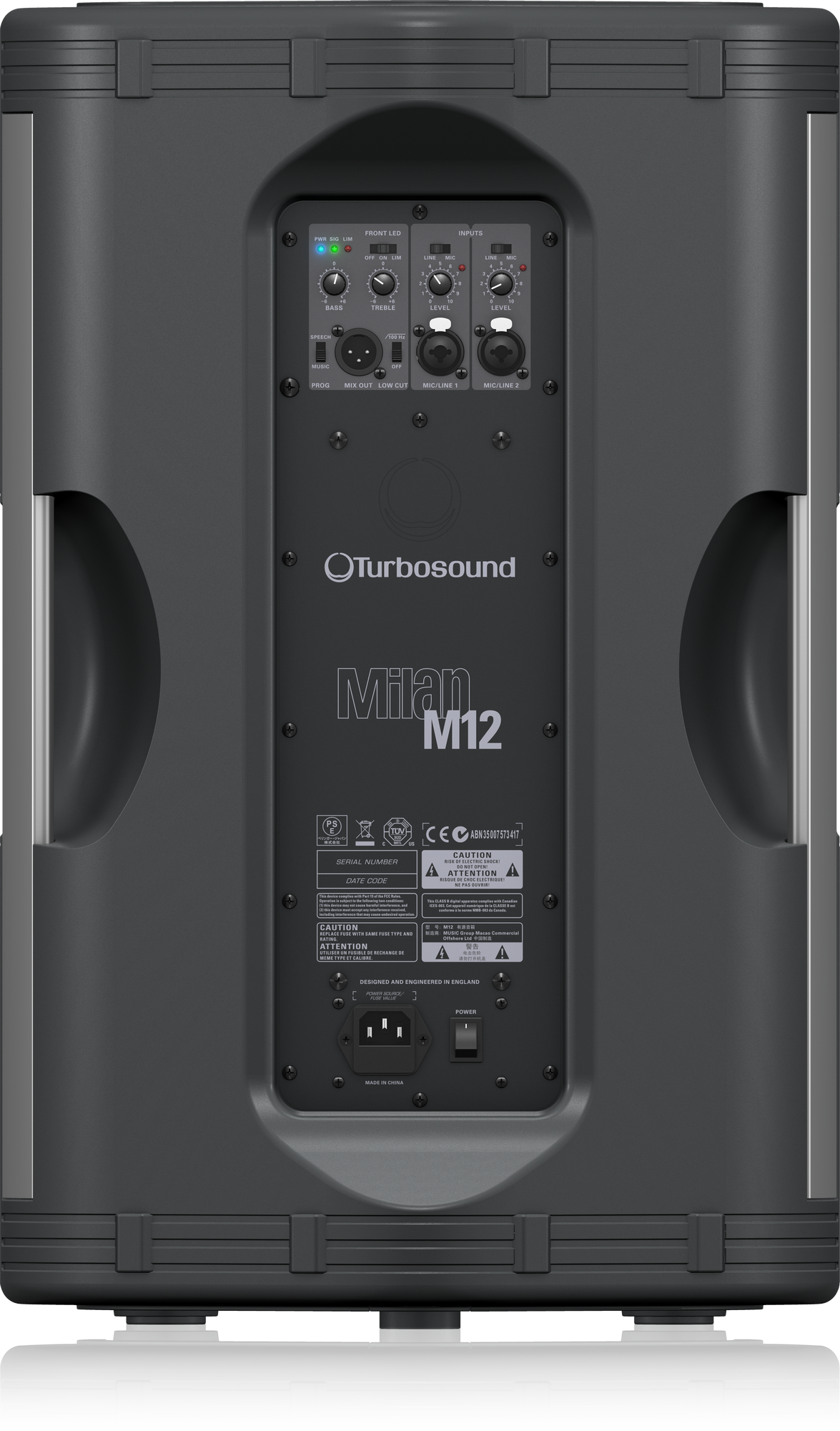 Turbosound Milan M12 - Powered Luidspreker, foto 2 van 6