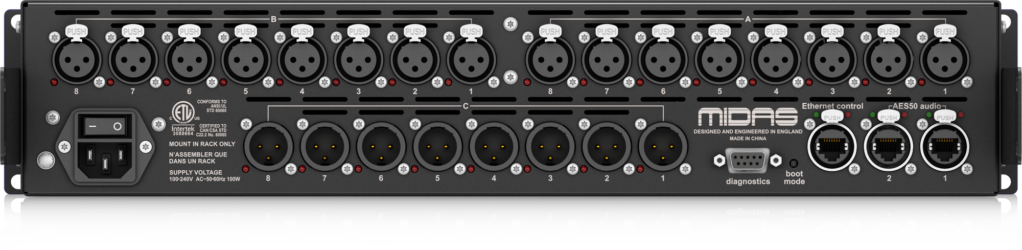 Midas DL153 Stagebox, foto 2 van 4