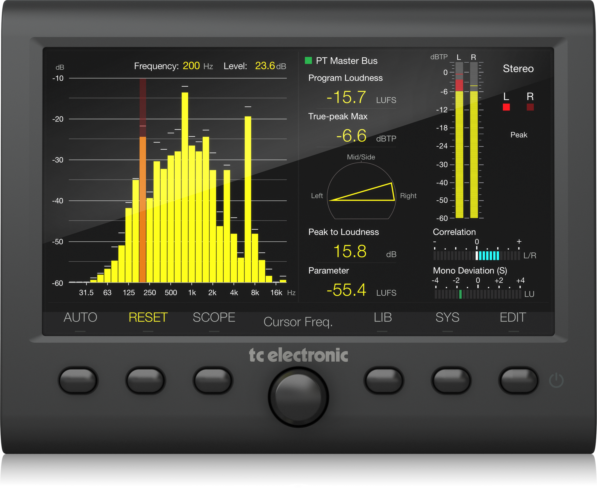 TC-Electronic CLARITY M STEREO Signaalprocessor