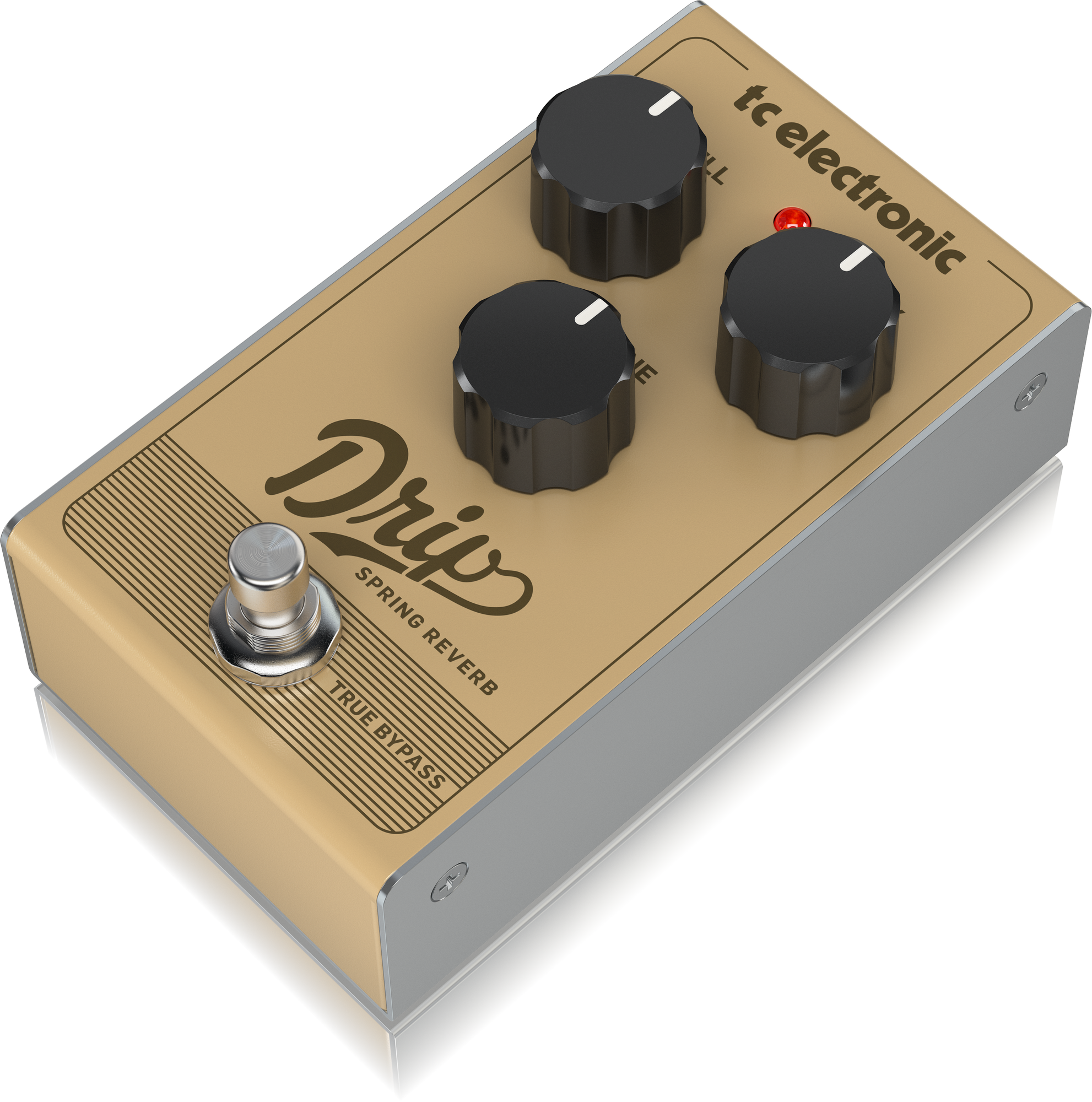 TC-Electronic DRIP SPRING REVERB - Stompbox, foto 2 van 4