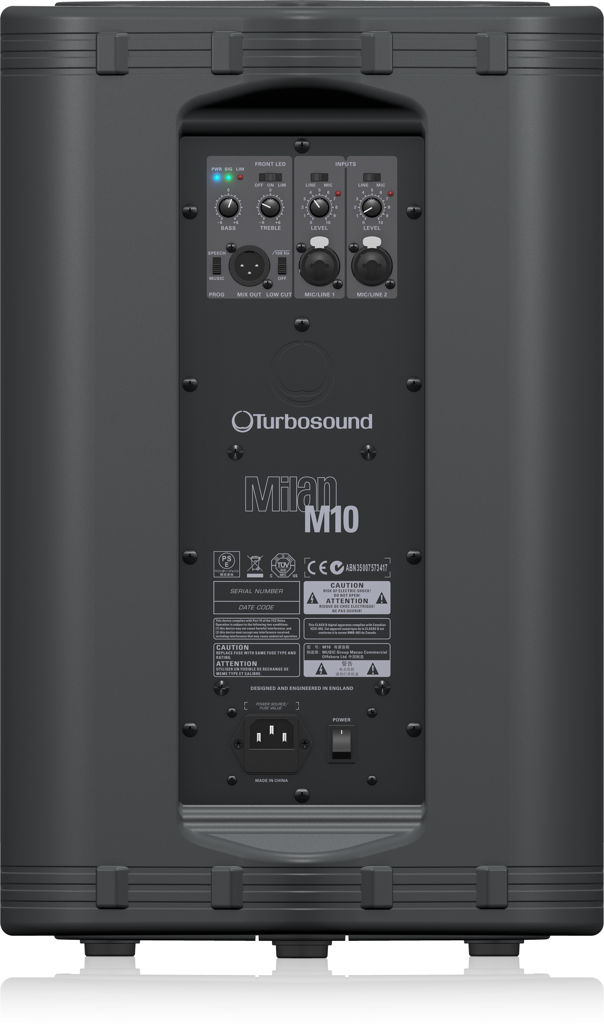 Turbosound M10 (Milan) Powered Luidspreker, foto 2 van 6