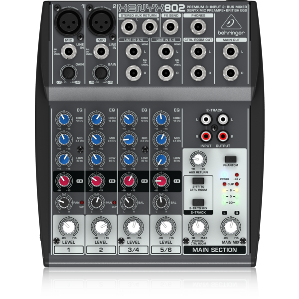 Xenyx 802 - Analogue Mixer