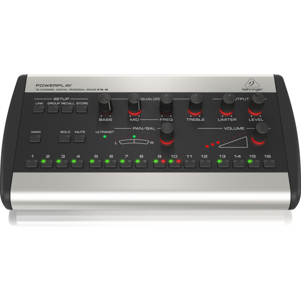 P16-M 16-kanaals digitale stereo mixer