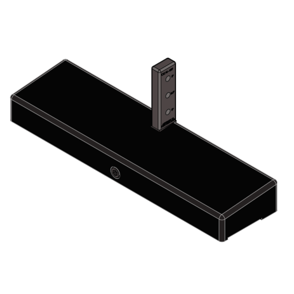 Clair Brothers Ground stack base plate assembly for C8 array