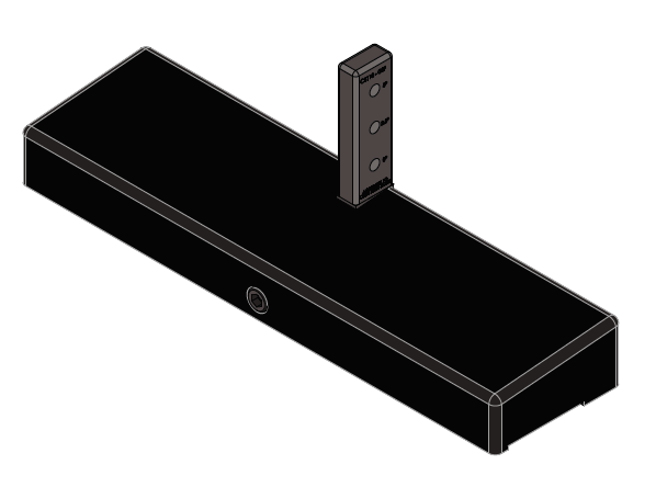 Clair Brothers Ground stack base plate assembly for C8 array