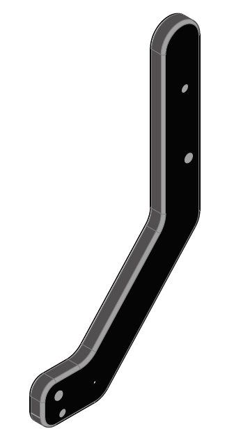 Clair Brothers CS118 to C8 Rear Rigging Arm - connects CS118 & C8 rear