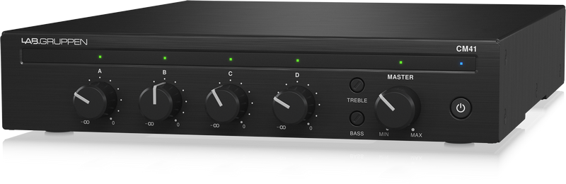Lab Gruppen Lab.Gruppen CM41 Commercial Mixer with 4 Inputs and 1 Output, foto 5 van 6