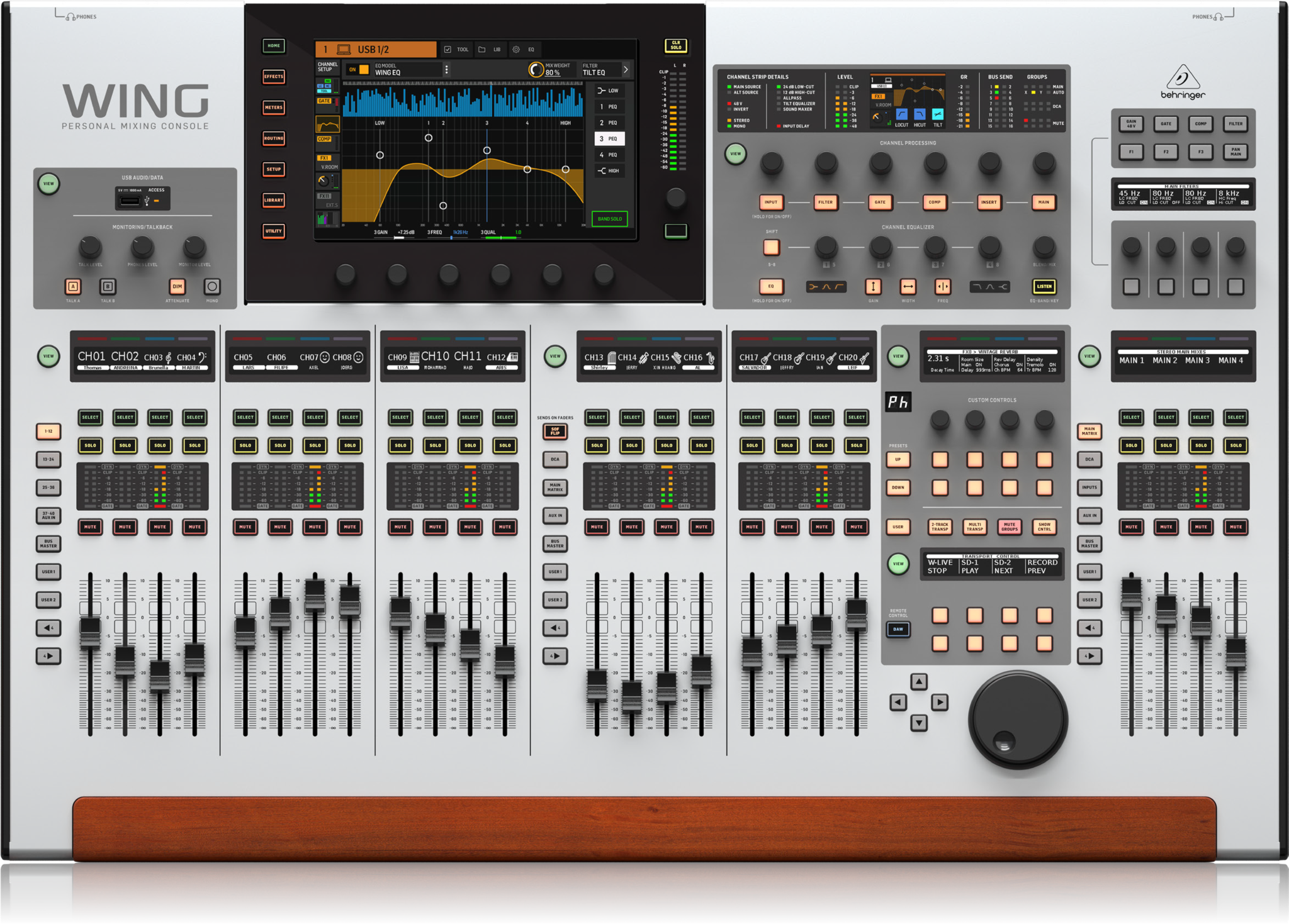 WING - Personal Mixing Console (incl. 24/7 operationele support en gratis training), foto 3 van 6
