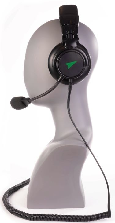 GreenGO GreenGO Double cup headset with Neutrik 4 pin connector, foto 2 van 2